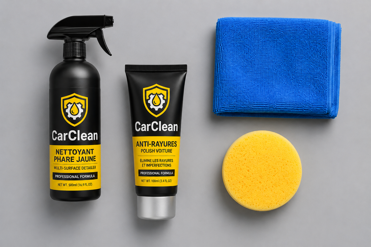 Spray Restaurateur de Phares CarClean™