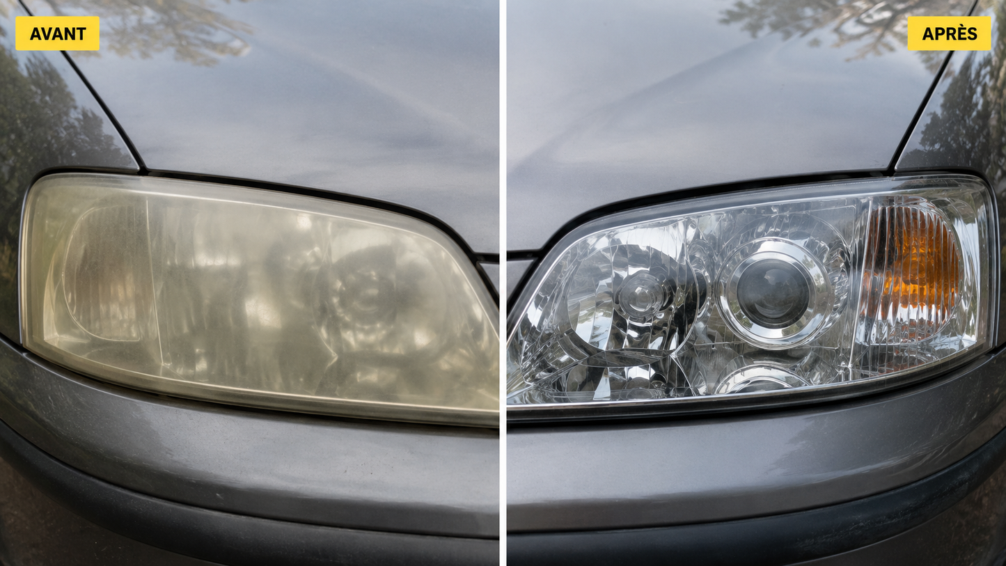 Spray Restaurateur de Phares CarClean™
